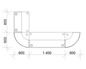 чертеж рецепции